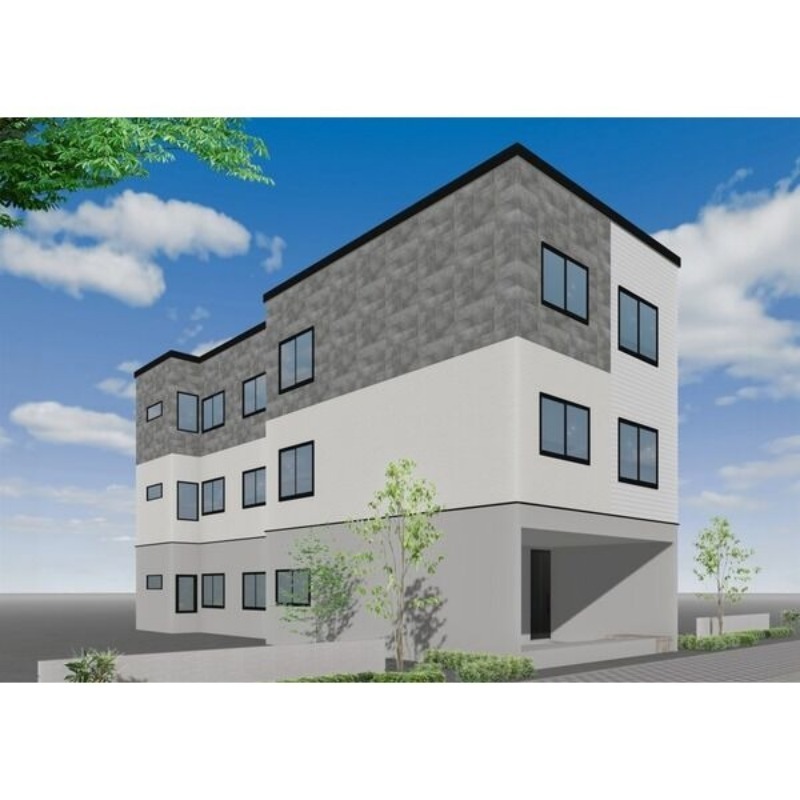 建物外観　完成予定パースでございます！