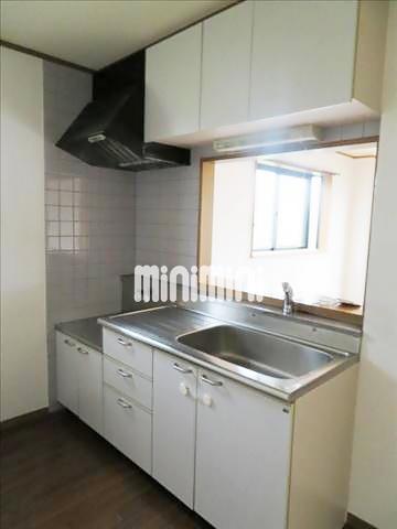 キッチン　明るいキッチン