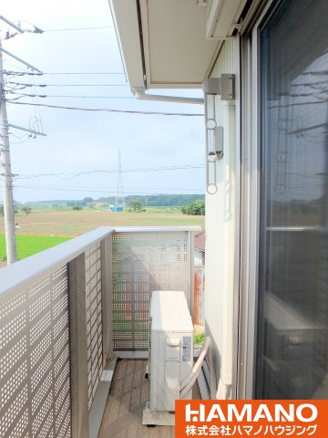 バルコニー　バルコニーがあります（反転タイプです）