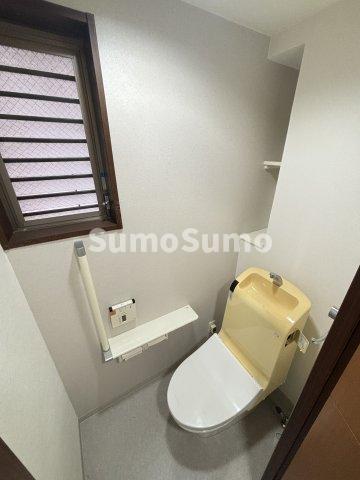 トイレ　ゆったりとした空間のトイレです