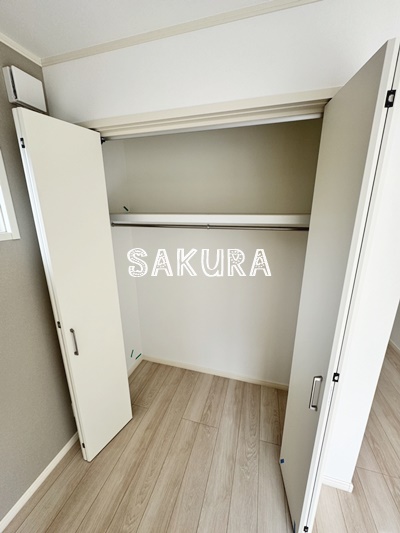 収納　お荷物の多い方でも安心のクローゼット付き♪