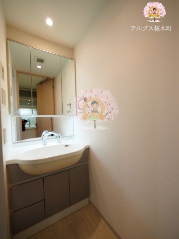 洗面設備　同一仕様