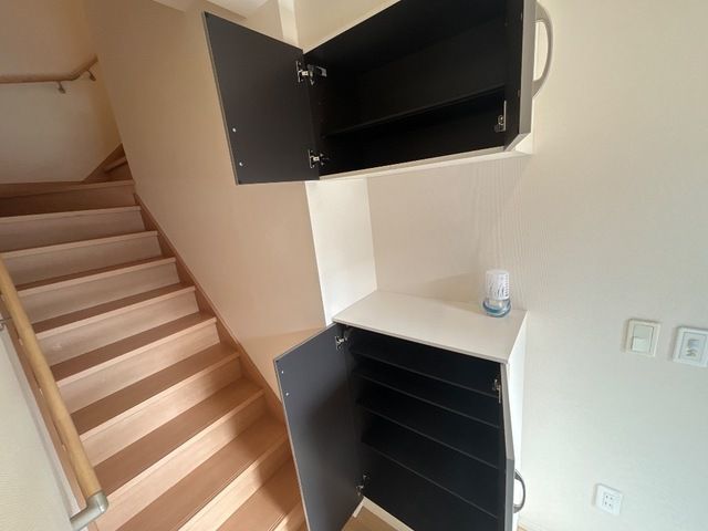 収納　ちょっとした収納スペースも充実しています
