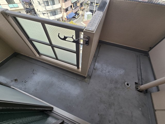 バルコニー　落ち着いた時間を過ごせるバルコニーです