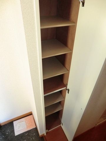 玄関　シューズボックスつきの玄関です