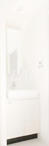 洗面設備　洗面台です。