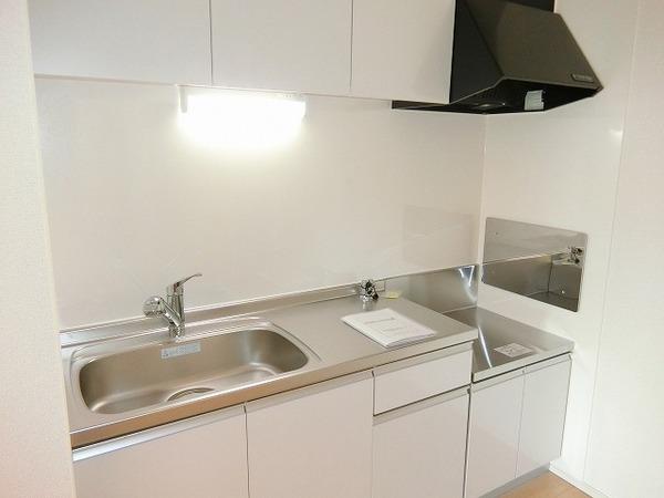 キッチン　ガスコンロ設置可！