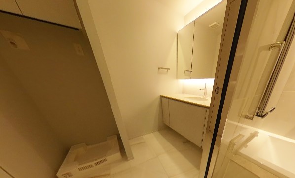 洗面設備　※別部屋の参考写真です。