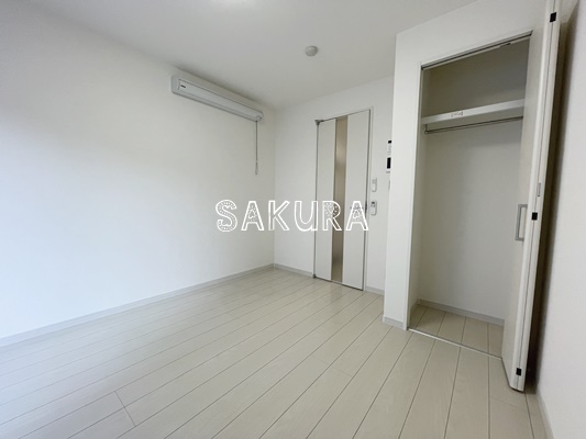 収納　お荷物の多い方でも安心のクローゼット付き♪