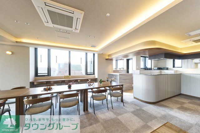 キッチン　コリビングスペース