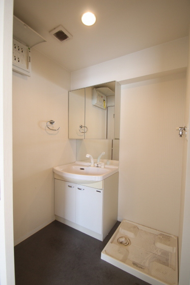 洗面設備　他号室のお写真です