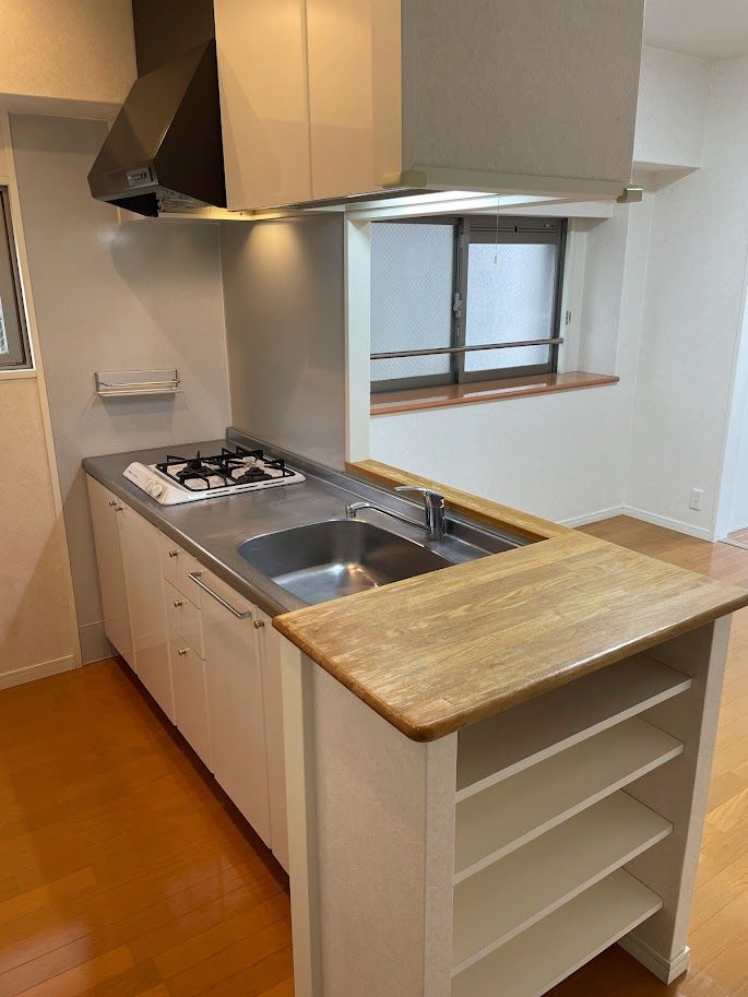 キッチン　シンプルな清潔感のあるキッチンです！