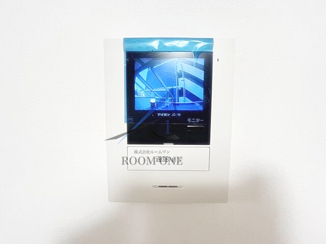 セキュリティ　モニター付きインターホンです。