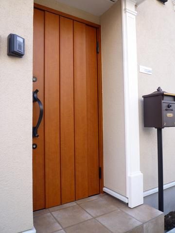 エントランス　カワイイ玄関