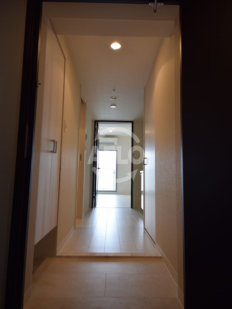 玄関　エスリード難波レジデンス　玄関