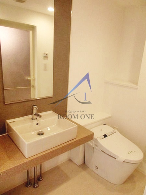 洗面設備　洗面台です。