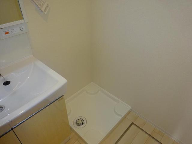 洗面設備　洗濯機置場