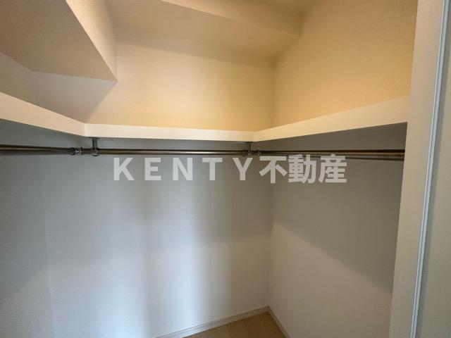 収納　十分な収納スペースがあります