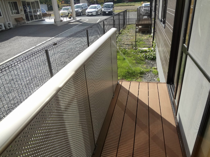 バルコニー　１０２の画像です。