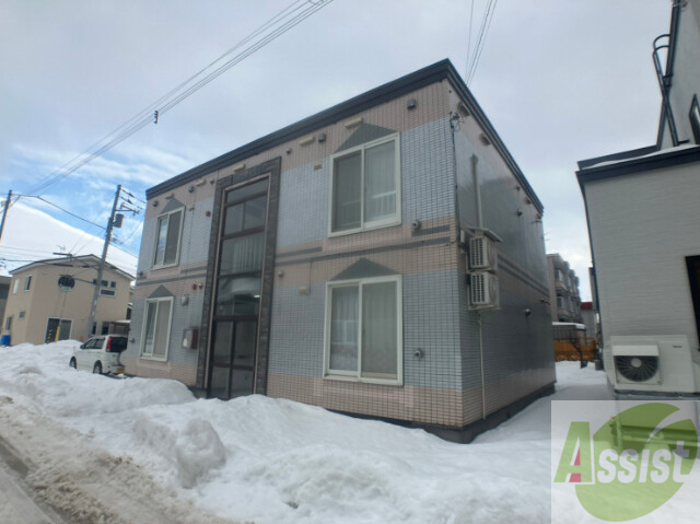 建物外観　札幌市北区篠路８条「テムデック篠路」