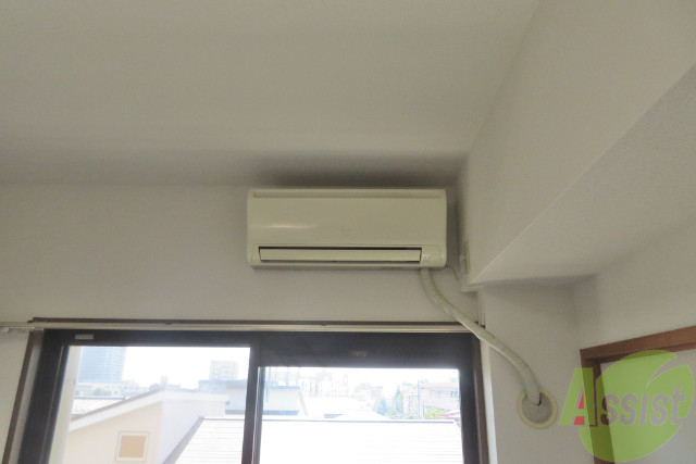 その他設備　エアコンが付いていますので夏冬温度に困らず快適に過ごせるー。