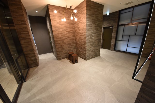 エントランス　毎日通るエントランスはこのようになっています