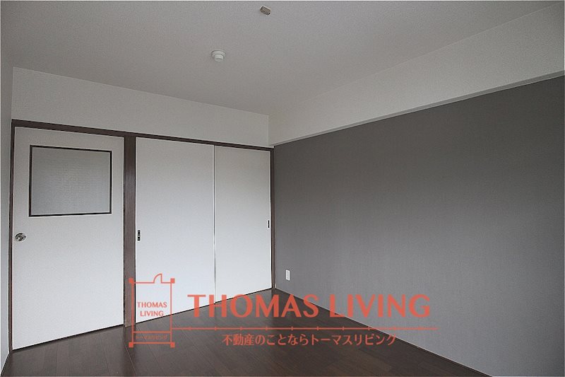 その他部屋・スペース　グレーのクロスがお洒落♪