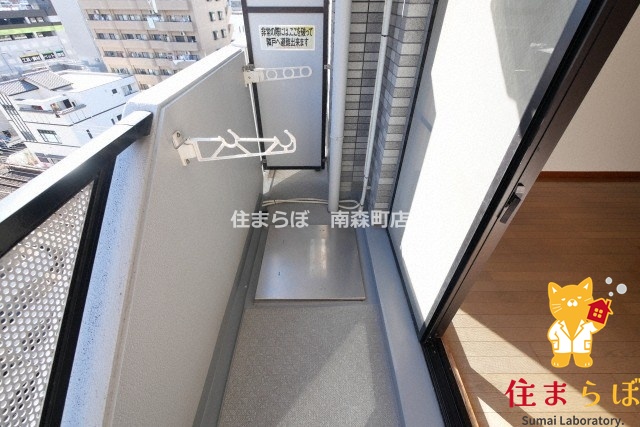 バルコニー　日常使いを想像しながら