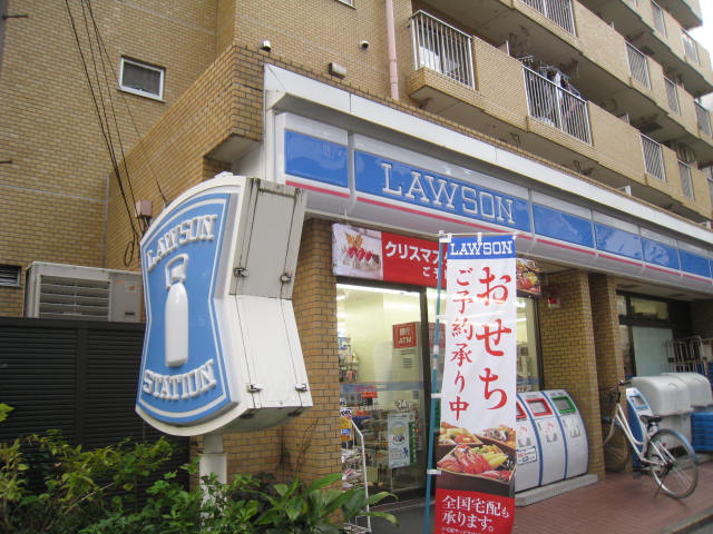 コンビニ　ローソン大森海岸駅前店（コンビニ）まで107m