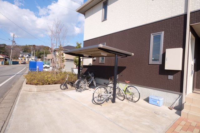 その他共有部分　サイクルポートです