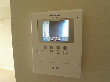 セキュリティ　録画機能付きTVインターホンです