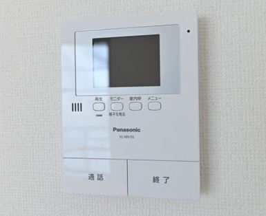 セキュリティ　※同物件、別部屋の写真です。