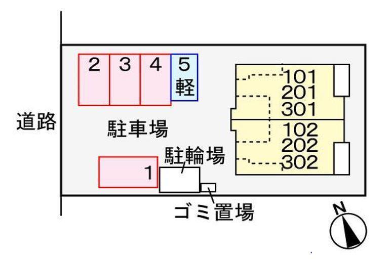 その他　敷地内に駐輪場・駐車場・ごみ置き場完備♪