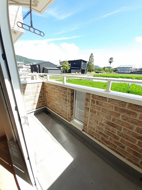 バルコニー　うどん県のお部屋探しはうどん不動産へ うどんちゃんとLINE