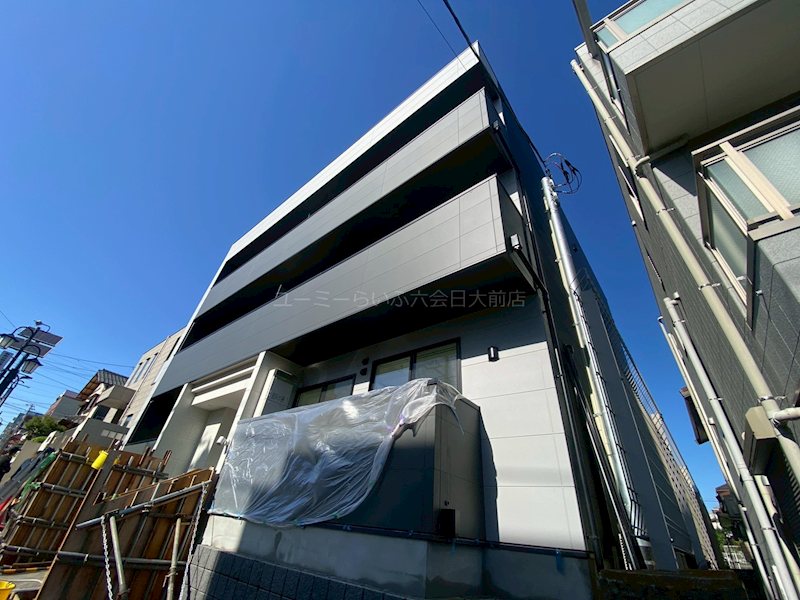 バルコニー　※建築中の写真となります。