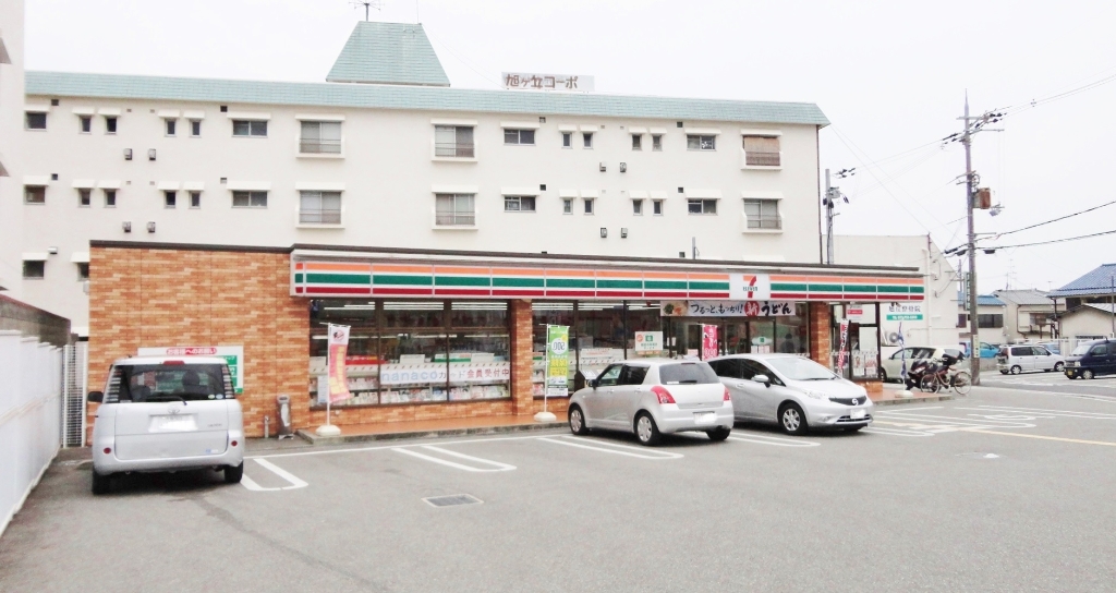 コンビニ　セブンイレブン 池田旭丘1丁目店（コンビニ）まで483m