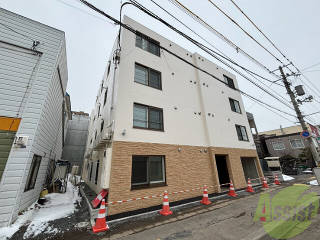 建物外観　札幌市豊平区美園７条「ホロムア美園」