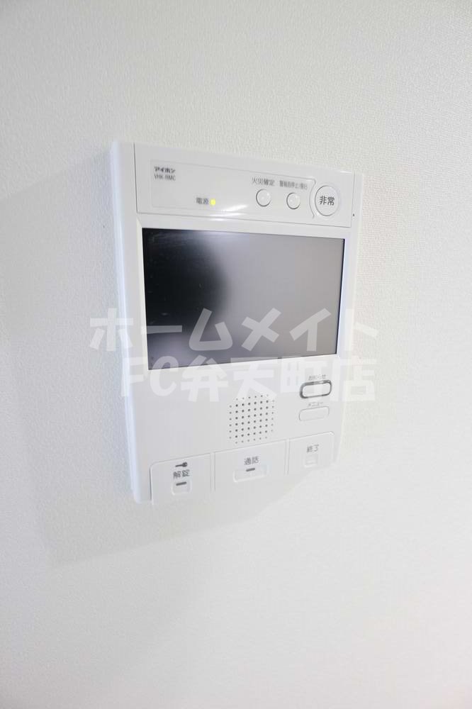 セキュリティ　TVモニター付きインターホン