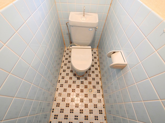 トイレ　ゆったりとした空間のトイレです