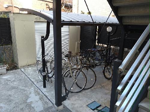 その他共有部分　駐輪場　原付＆自転車のみ駐輪可能