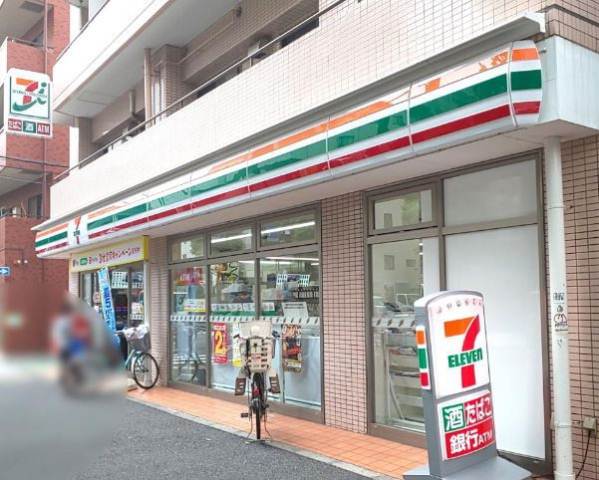コンビニ　セブン-イレブン 品川戸越３丁目店（コンビニ）まで123m
