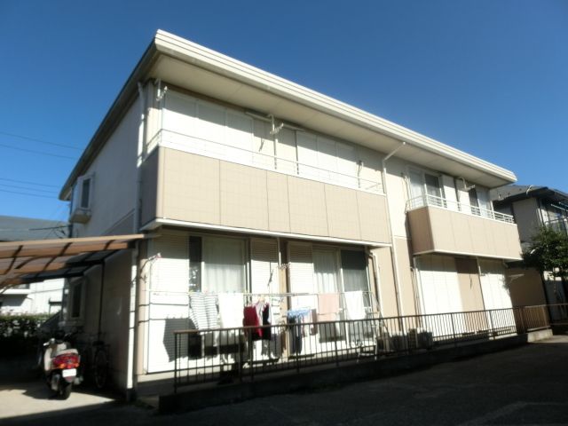建物外観　ワンフロア２世帯！全室角部屋です。