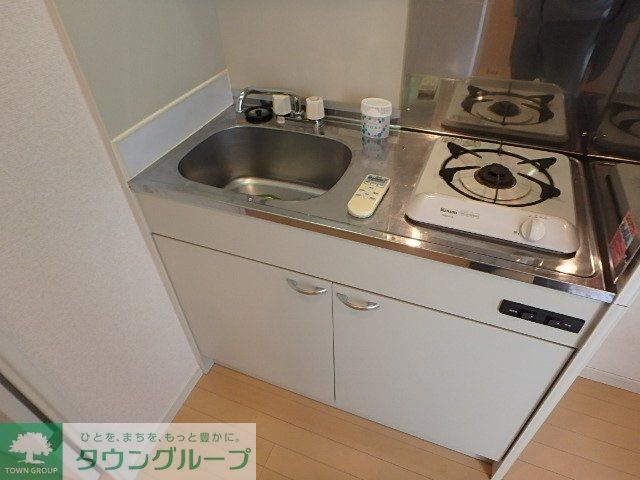 キッチン　1口ガスコンロ
