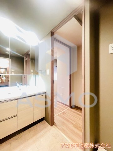 洗面設備　同マンション別部屋　参考写真