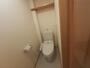トイレ　温水洗浄便座付きのトイレです♪