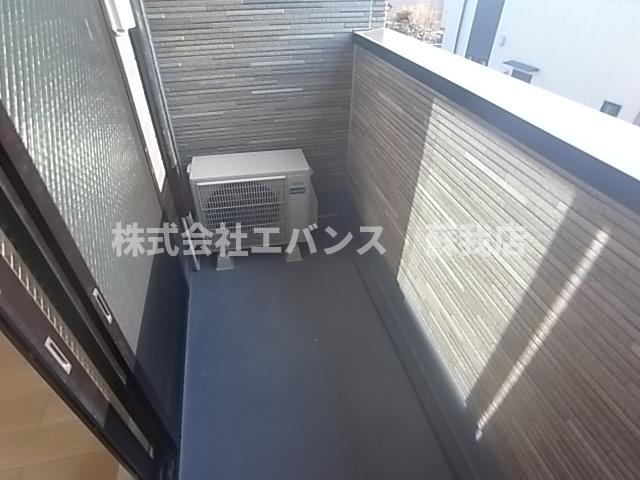 バルコニー　落ち着いた時間を過ごせるバルコニーです