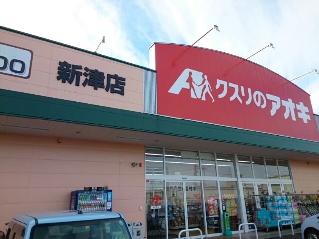 ドラックストア　クスリのアオキ　新津店（ドラッグストア）まで1100m