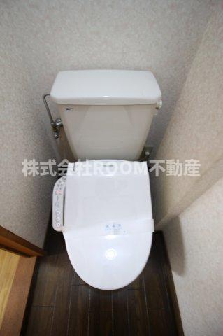 トイレ　ゆったりとした空間のトイレです