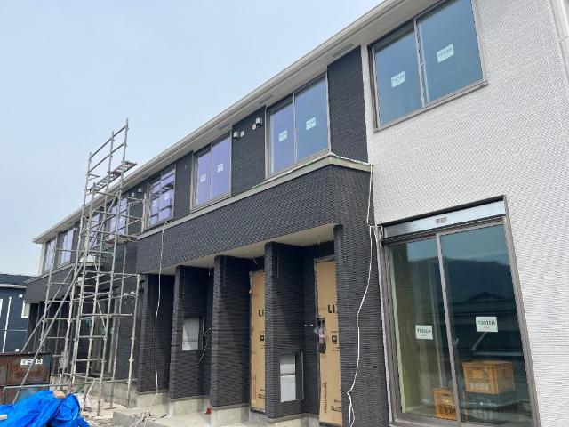 建物外観　建築現場
