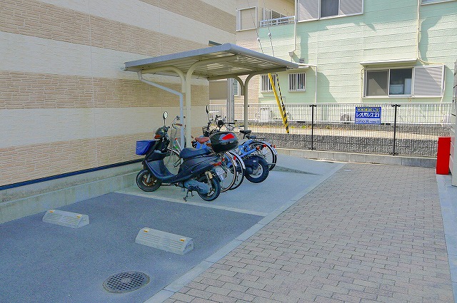 その他共有部分　敷地内駐輪場です